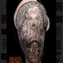 Gothic Queen Tattoo Design Thumbnail